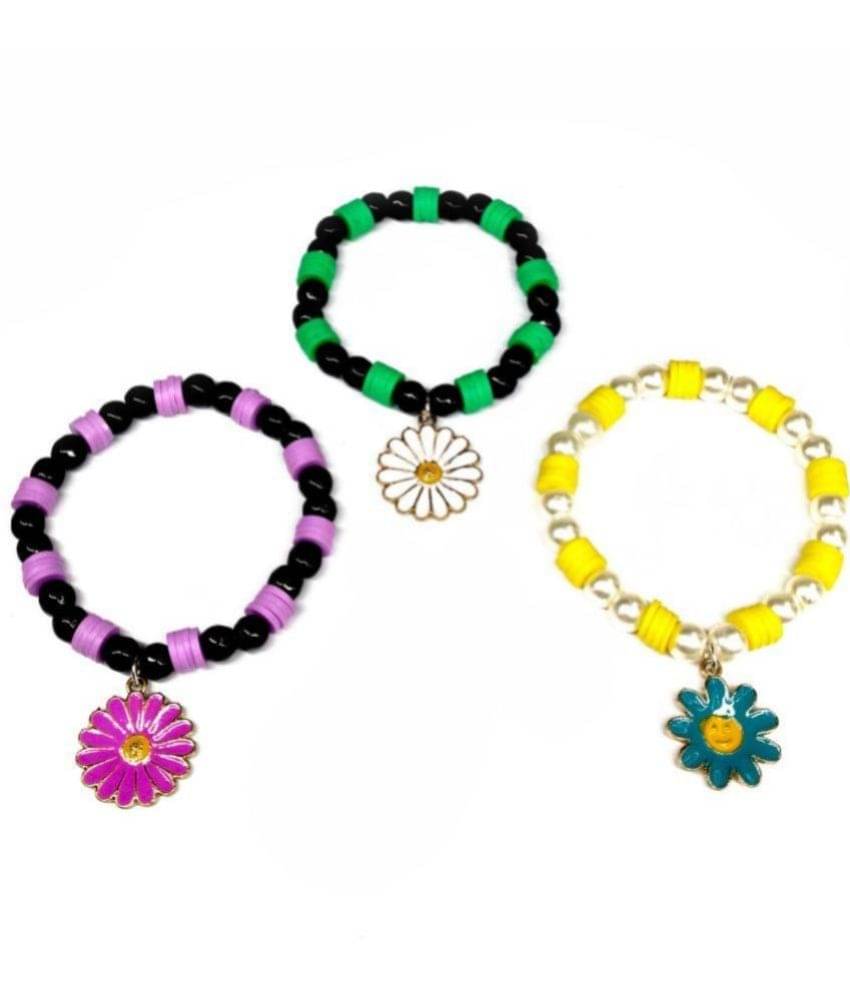     			DAIVYA WELLNESS - Multicolor Bracelet ( Pack of 3 )