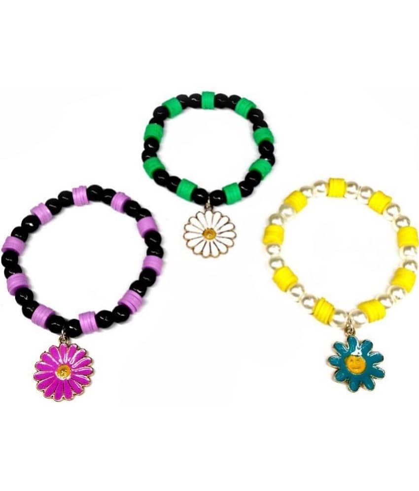 DAIVYA WELLNESS - Multicolor Bracelet ( Pack of 3 ) - Bangles & Bracelets | Buy online on ZillyBuy
