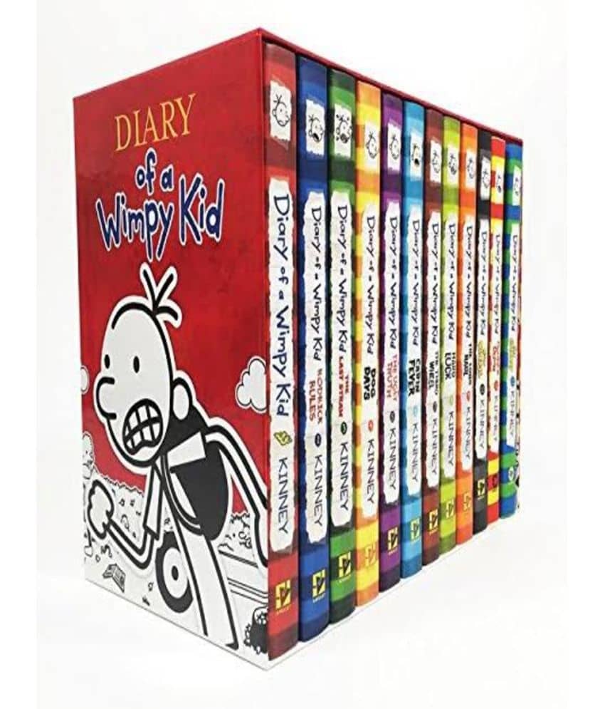 Diary of a Wimpy Kid Box Set of 12 books (Paperback) - Stationery | Buy online on ZillyBuy