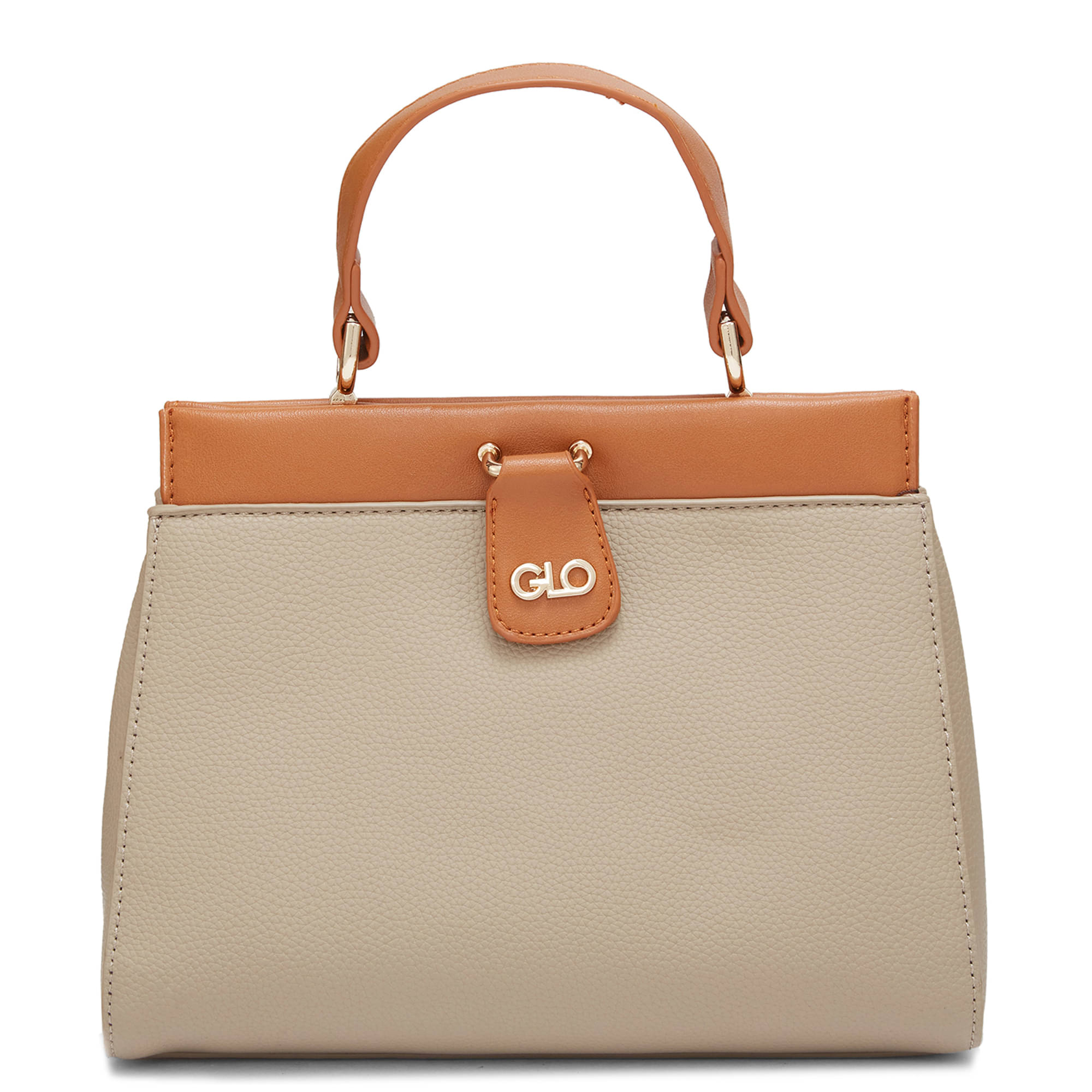     			Globus - Beige PU Handheld