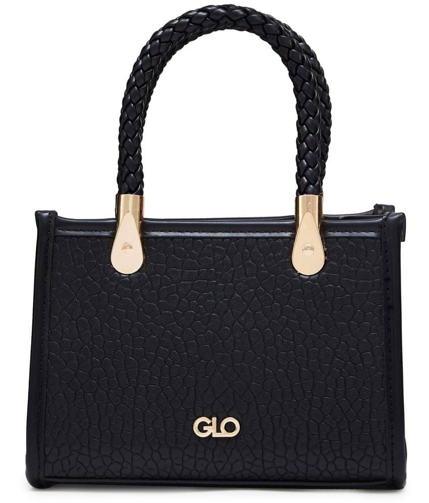     			Globus - Black PU Handheld