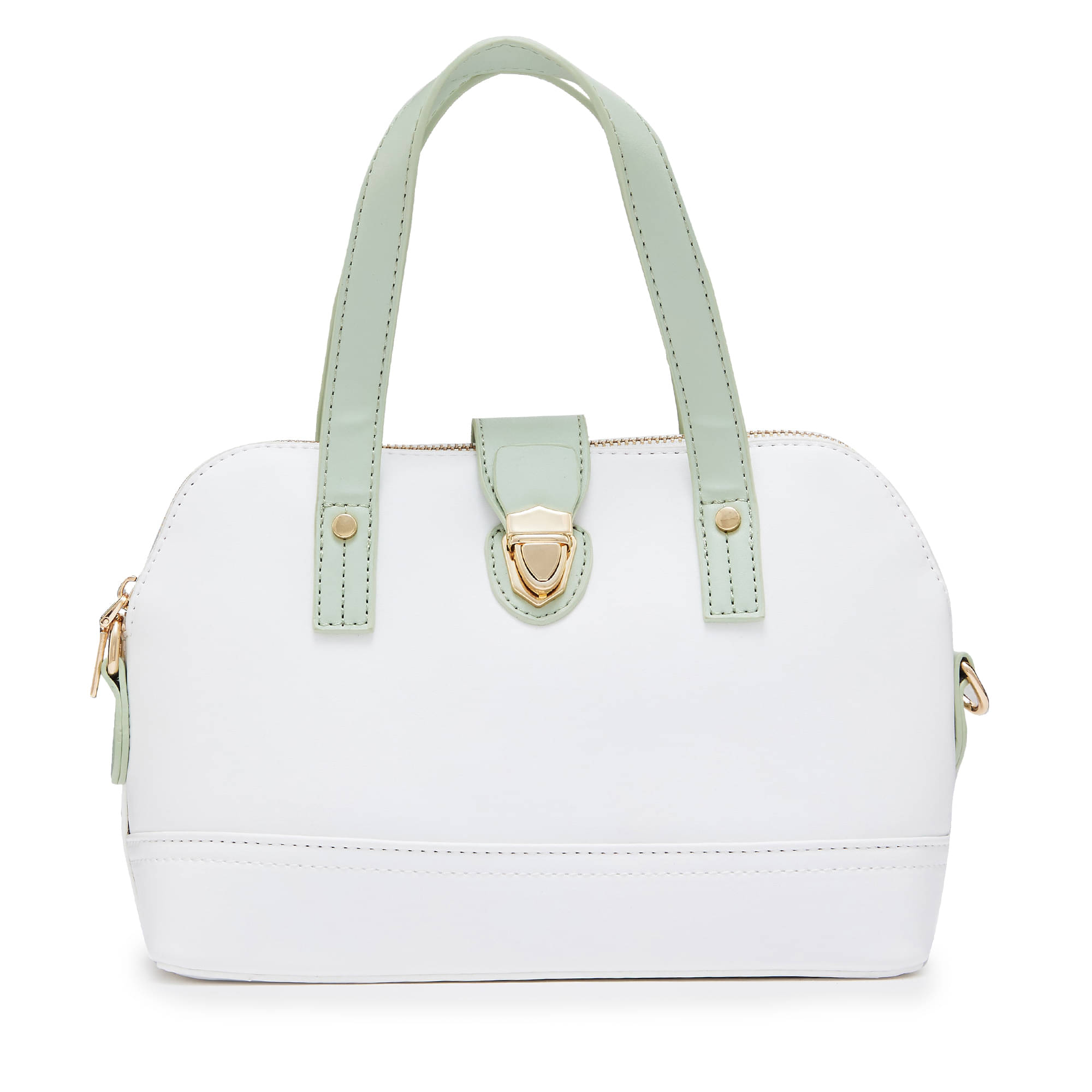     			Globus - Green PU Sling Bag
