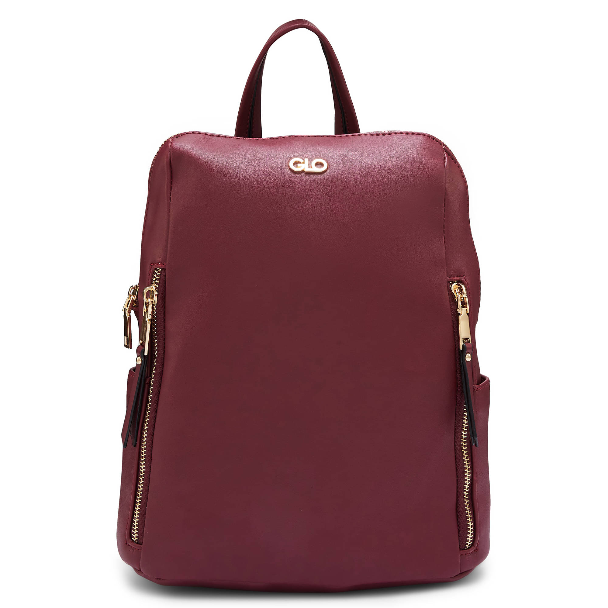     			Globus - Maroon PU Backpack ( 11 Ltrs )