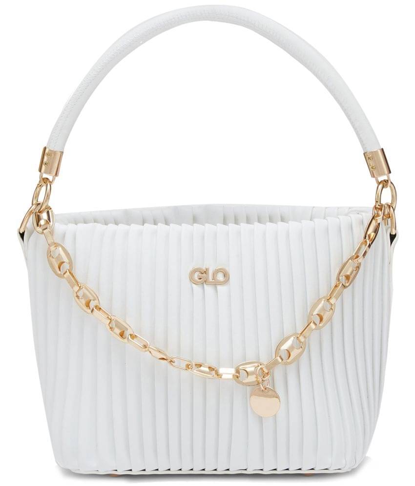     			Globus - White PU Handheld