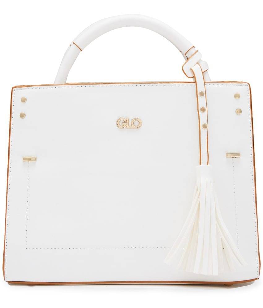     			Globus - White PU Handheld