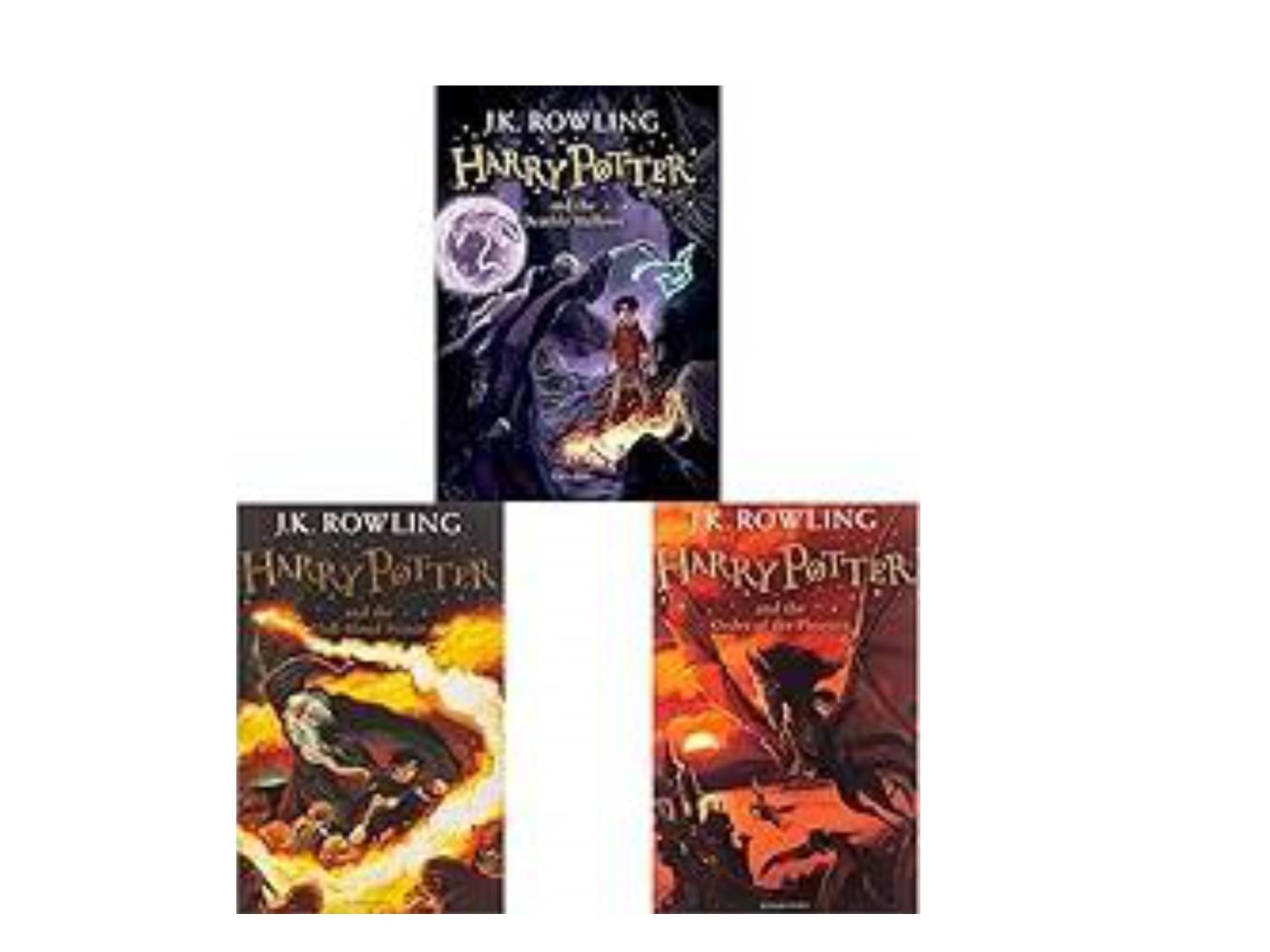 Harry Potter And The Deathly Hallows (Harry Potter 7) + Harry Potter And The Half Blood Prince + Har Harry Potter And The Deathly Hallows (Harry Potter 7) + Harry Potter And The Half Blood Prince + Har