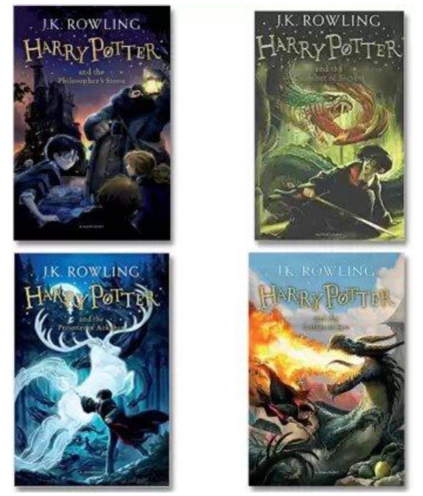    			Harry Potter Books (Set Of 4 Books)