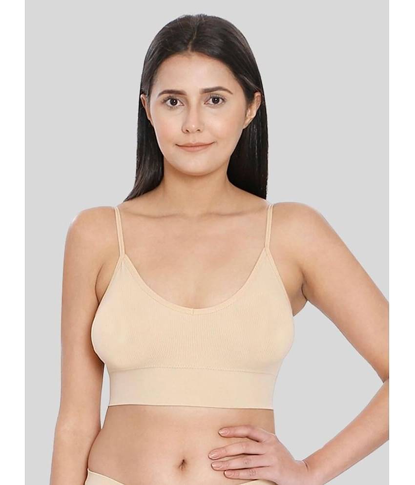 ILRASO - Black Cotton Blend Removable Padding Women's Sports Bra ( Pack of 1 )