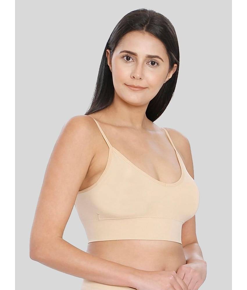 ILRASO - Black Cotton Blend Removable Padding Women's Sports Bra ( Pack of 1 )