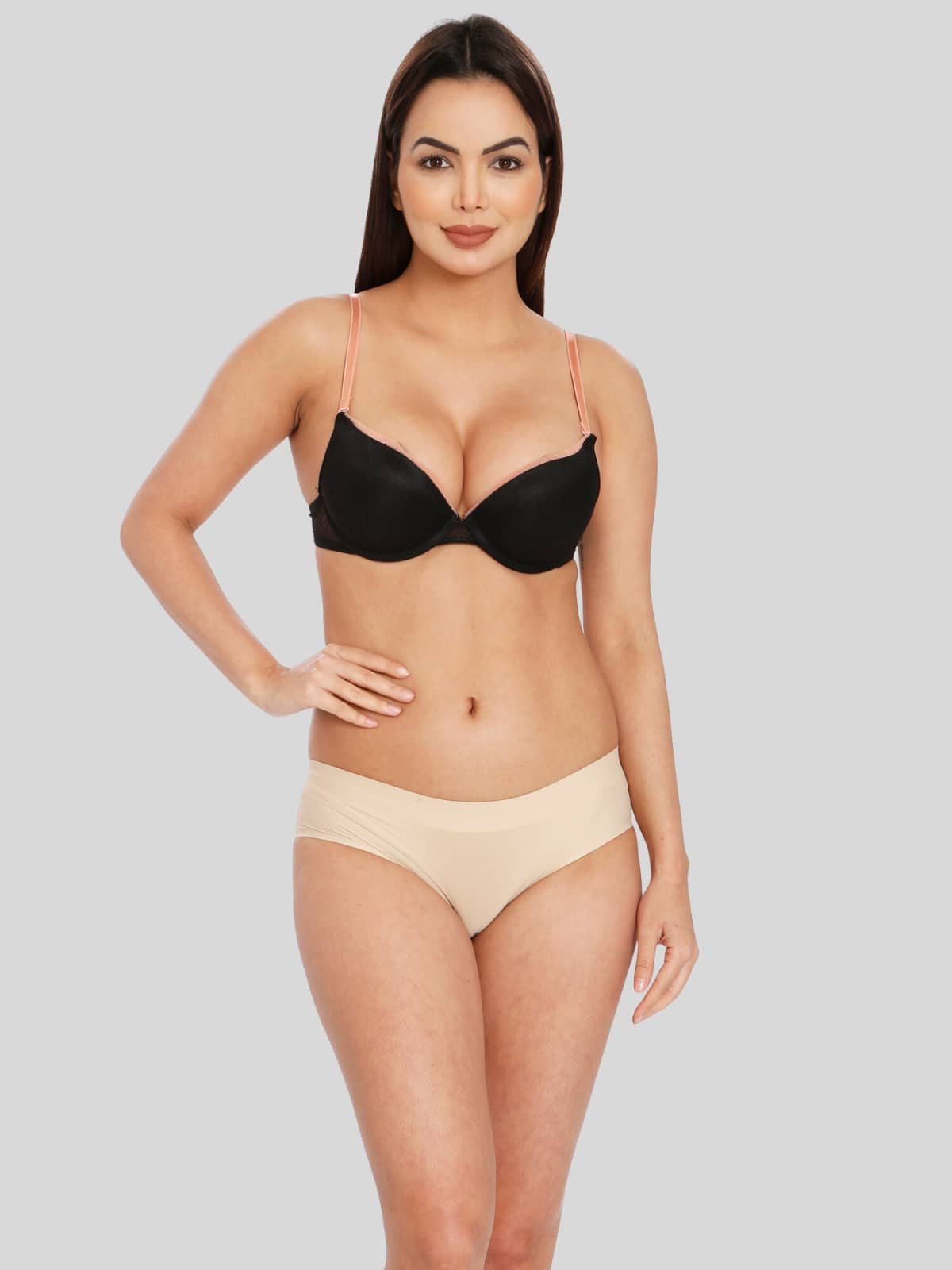 ILRASO Spandex Women's Padded Brief ( Beige ) - Shapewear | Buy online on ZillyBuy
