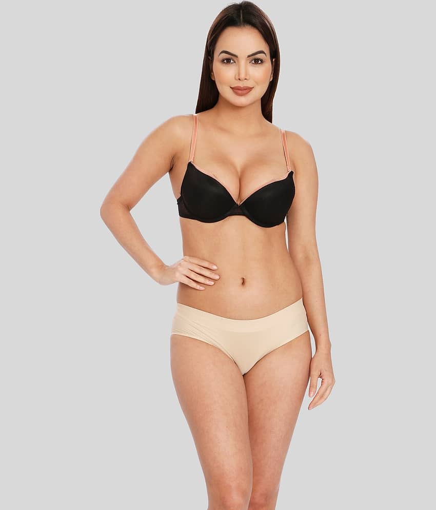 ILRASO Spandex Women's Padded Brief ( Beige ) - Shapewear | Buy online on ZillyBuy