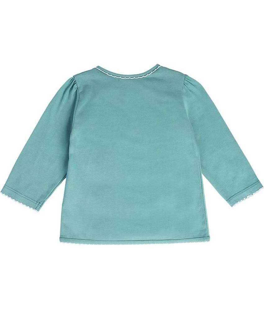 MINI KLUB Pack of 2 Baby Girls Cotton Blend Top ( Purple )