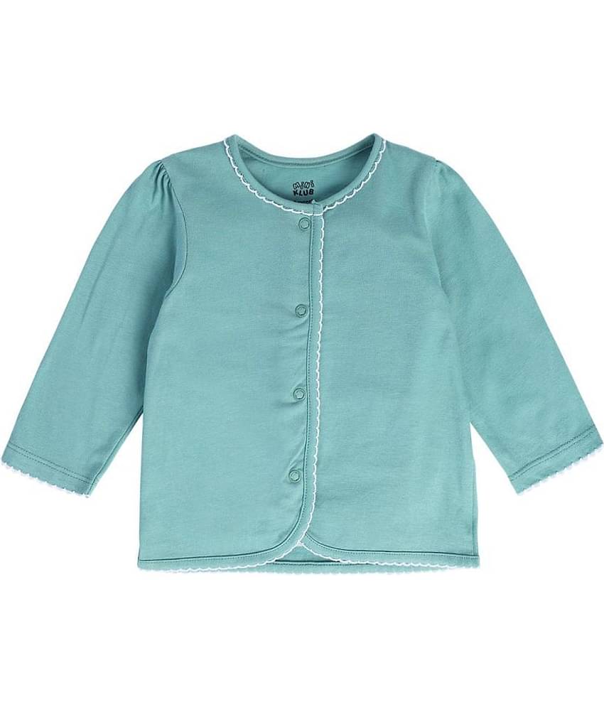 MINI KLUB Pack of 2 Baby Girls Cotton Blend Top ( Purple )