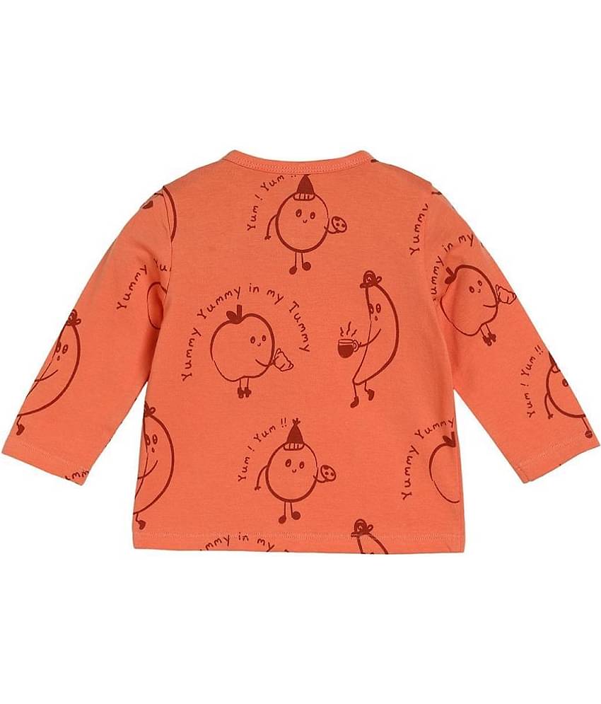 MINI KLUB Pack of 3 Baby Boys Cotton Blend Top ( White )