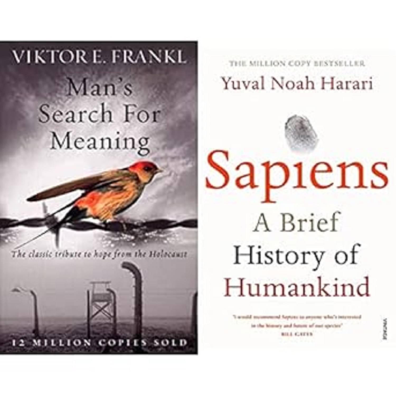 Man's Search For Meaning: The classic tribute to hope from the Holocaust+Sapiens: A Brief History of Product     			Man's Search For Meaning: The classic tribute to hope from the Holocaust+Sapiens: A Brief History of Product