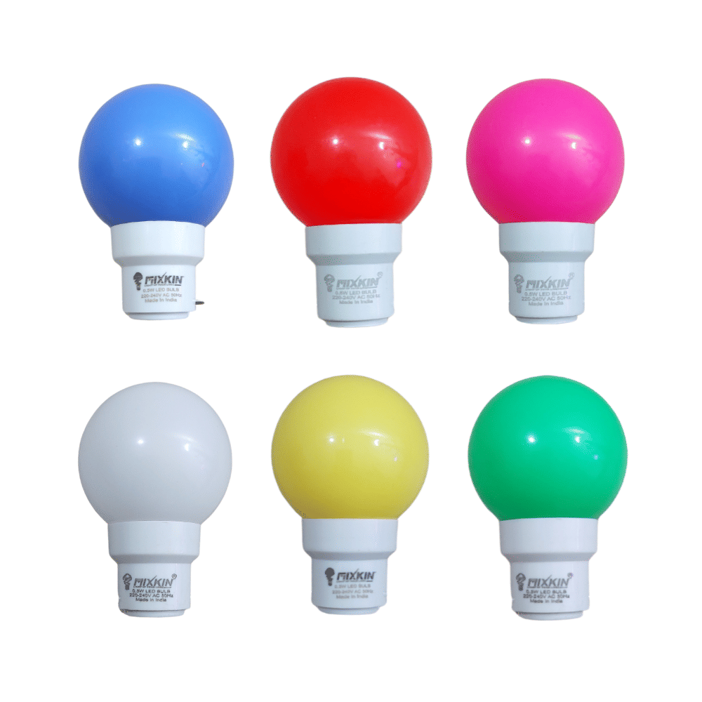     			Mixkin - Multicolor Night Lamp ( Pack of 6 )
