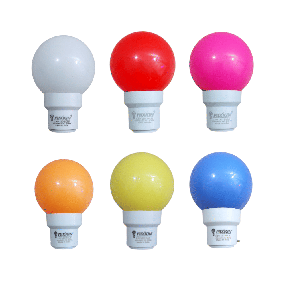     			Mixkin - Multicolor Night Lamp ( Pack of 6 )