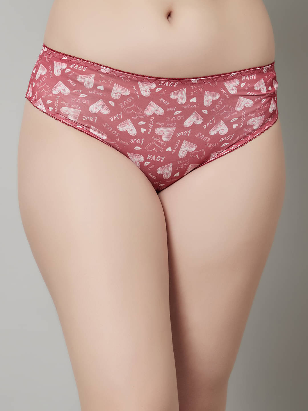     			PrettyCat Polyester Printed Women's Bikini ( Red )