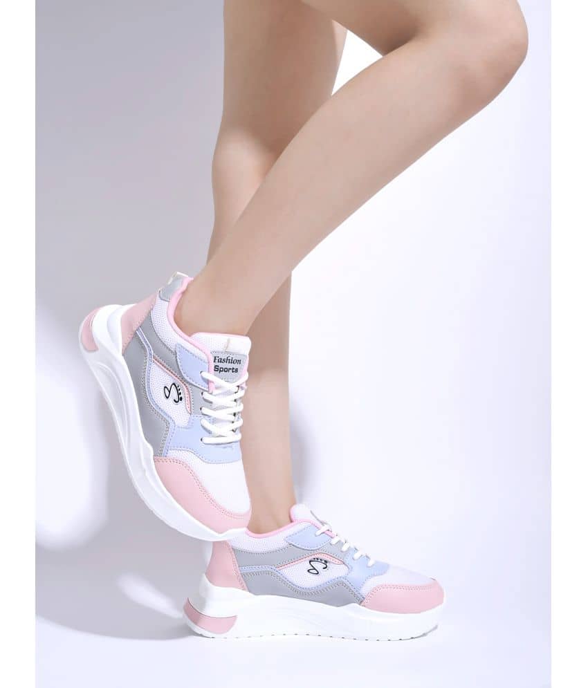 Shoetopia - White Women's Running Shoes - Sports Shoes | Buy online on ZillyBuy