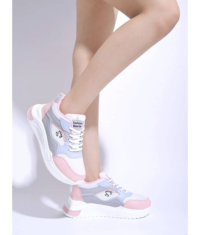 Shoetopia - White Women's Running Shoes - Sports Shoes | Buy online on ZillyBuy