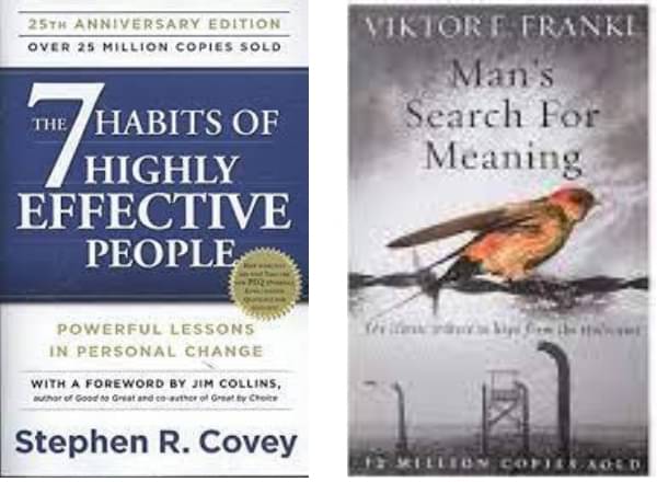     			The 7 Habits of Highly Effective People + Mans Search for Meaning