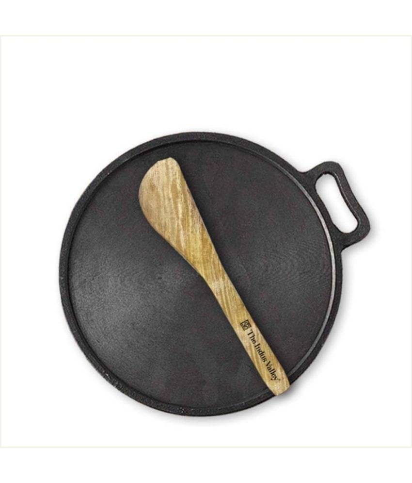     			The Indus Valley - Tawa with Flip Cast Iron No Coating Pan Set ml ( Pack of 2 )