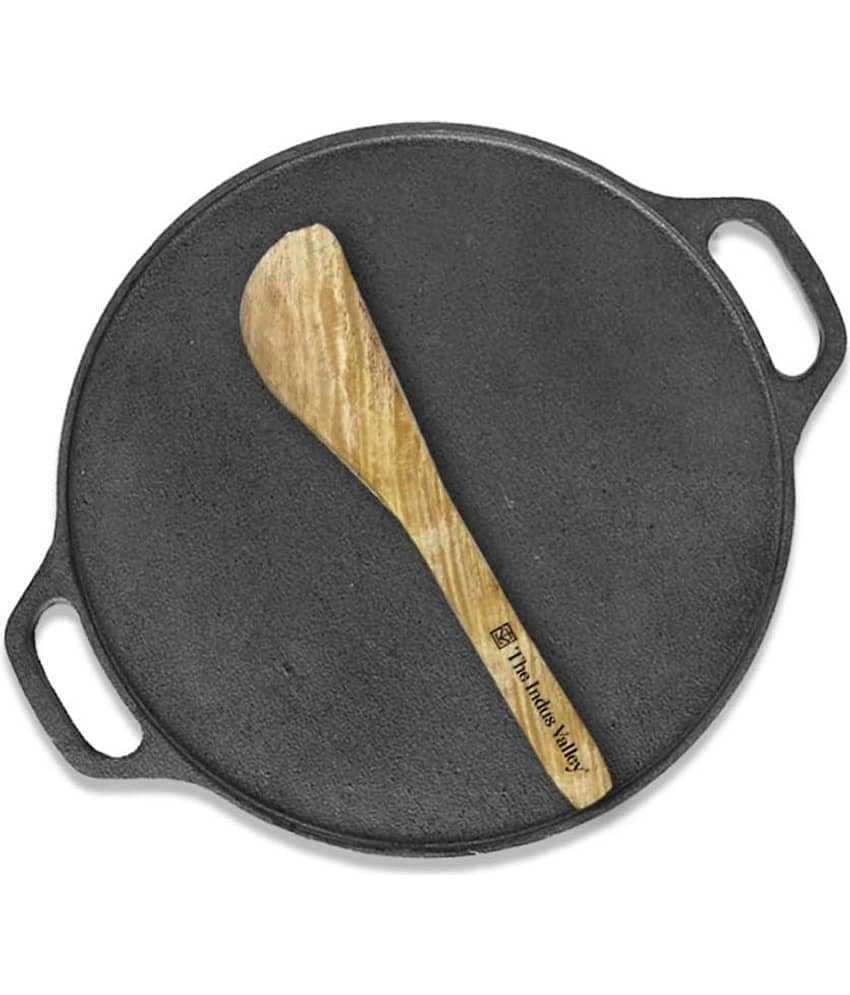 The Indus Valley - Tawa with Flip Cast Iron No Coating Pan Set ml ( Pack of 2 ) - Cookware | Buy online on ZillyBuy