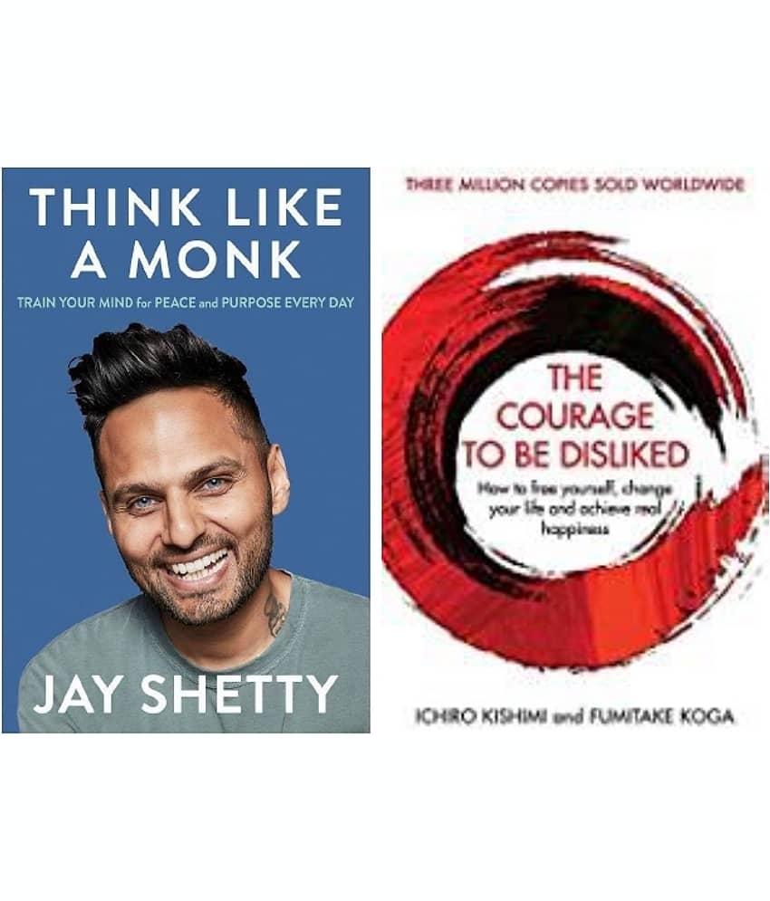 Think Like A Monk + Courage to be Disliked - Stationery | Buy online on ZillyBuy