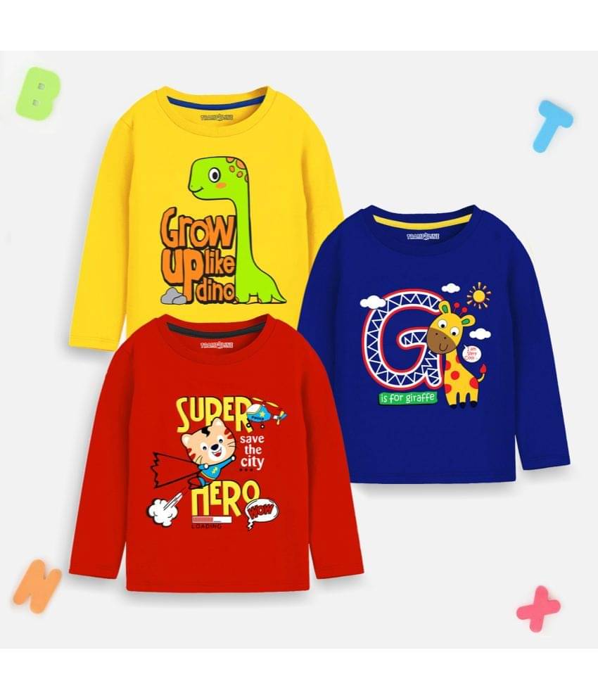 Trampoline Pack of 1 Boys Cotton Blend Polo T-Shirt ( Multicolor1 ) Trampoline Pack of 1 Boys Cotton Blend Polo T-Shirt ( Multicolor1 )
