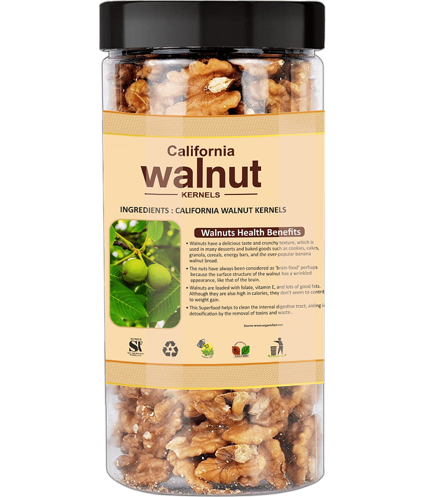YUM YUM California Walnut Kernels (Akhrot Giri) Walnuts (350 g)