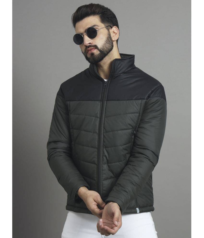 renuovo Polyester Men's Puffer Jacket - Green ( Pack of 1 ) renuovo Polyester Men's Puffer Jacket - Green ( Pack of 1 )