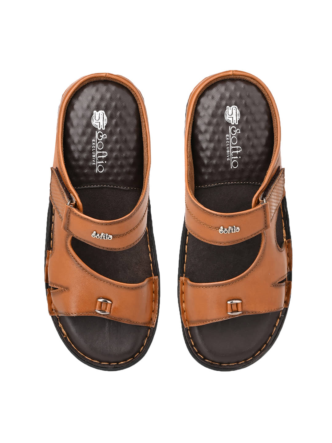 softio - Tan Men's Daily Slipper