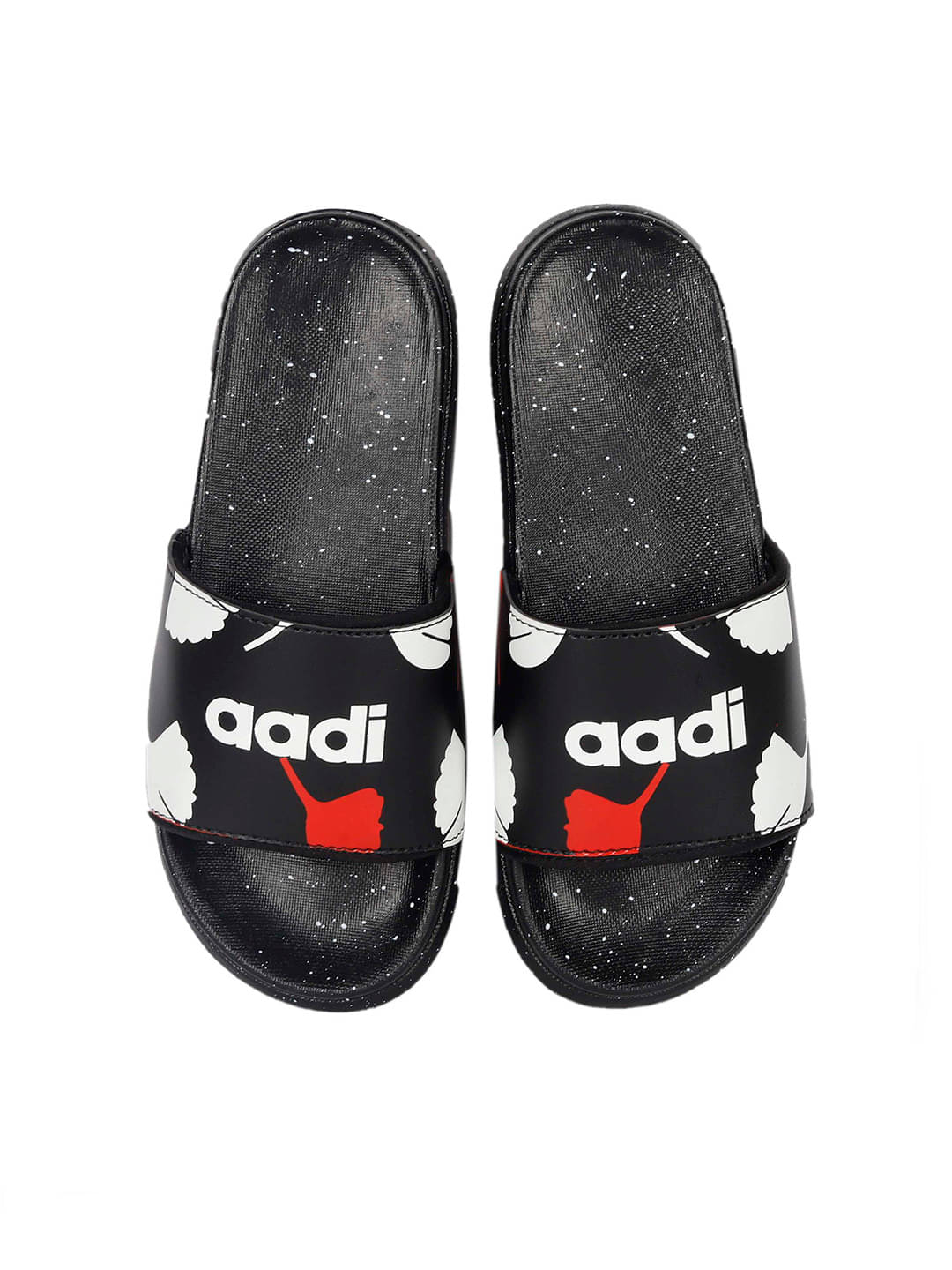     			Aadi - Black Men's Slide Flip Flop