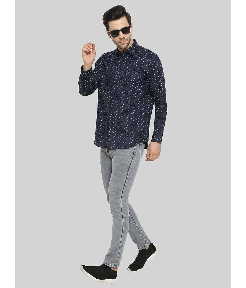 Comey - Black 100% Cotton Slim Fit Men's Casual Shirt ( Pack of 1 )