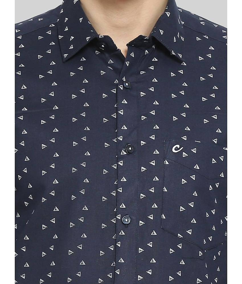 Comey - Black 100% Cotton Slim Fit Men's Casual Shirt ( Pack of 1 )