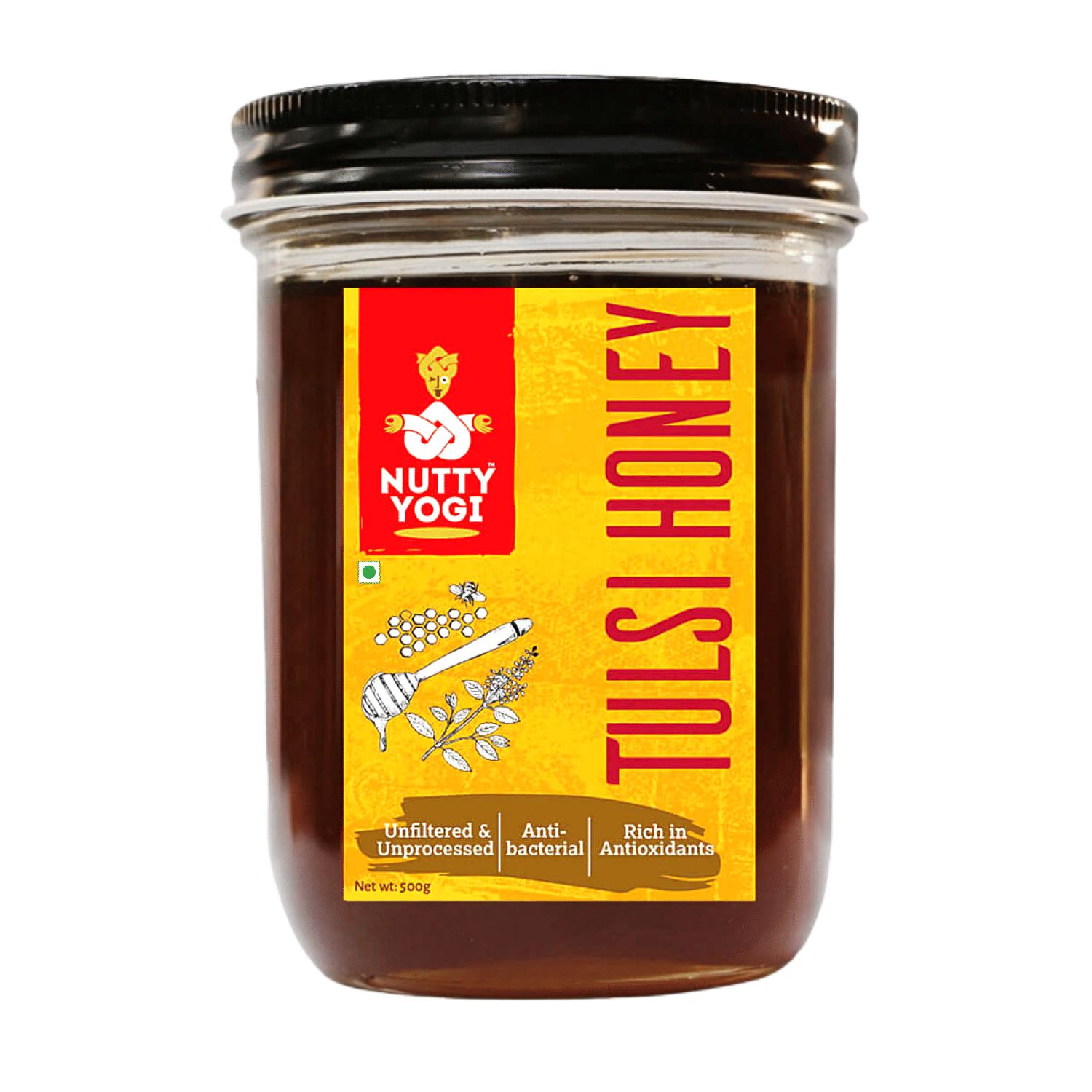 Nutty Yogi Tulsi Honey 500