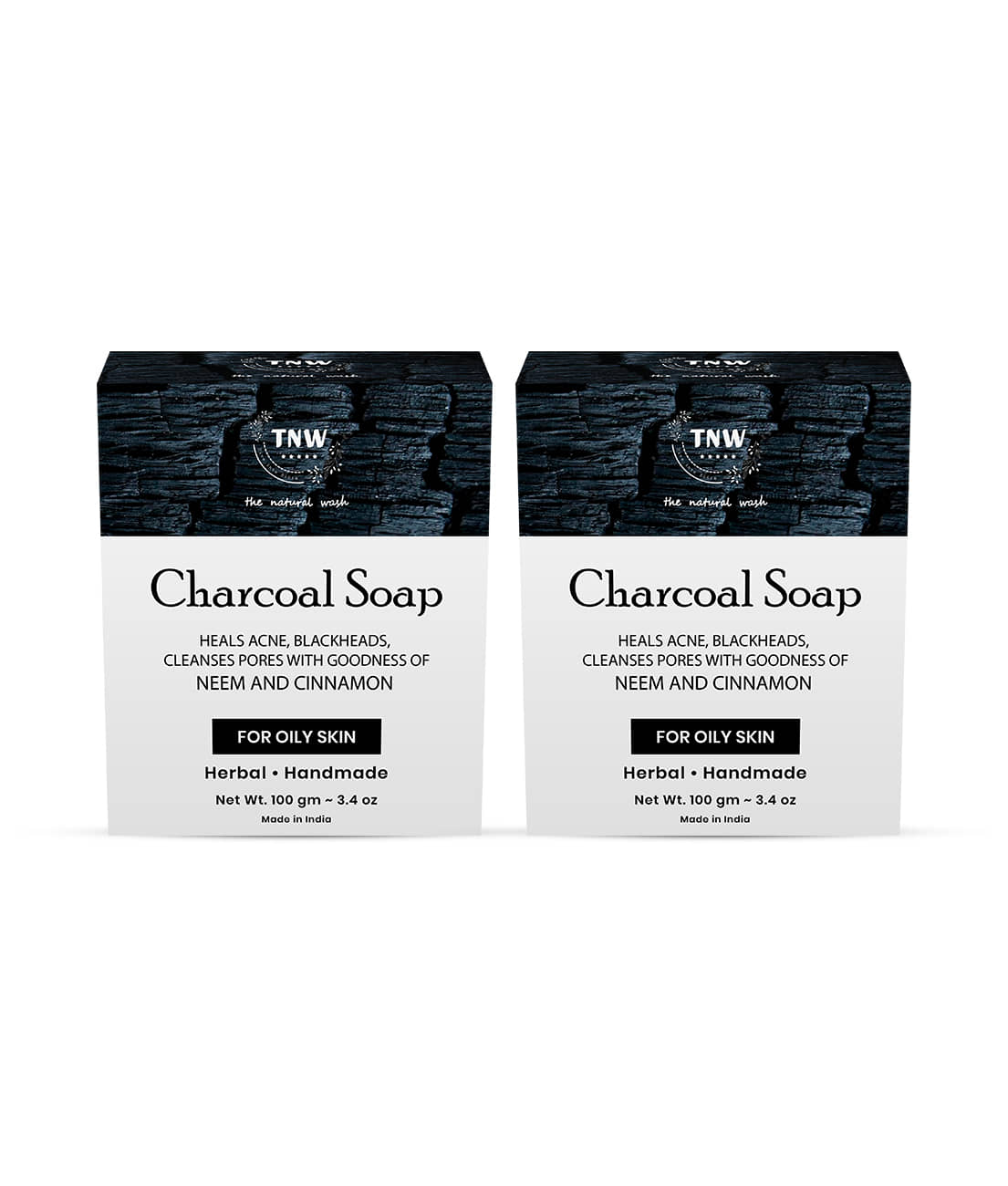 TNW - The Natural Wash - Exfoliating Soap for All Skin Type ( Pack of 2 )