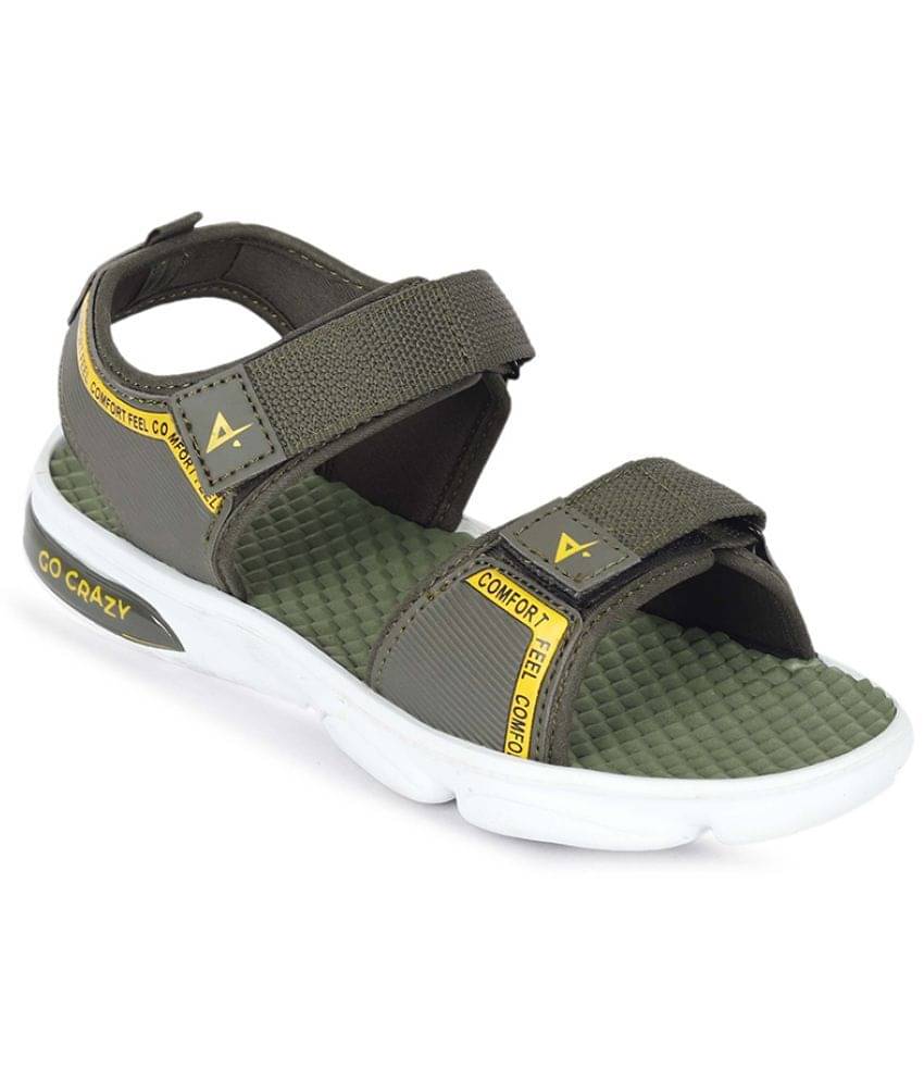     			Aadi - Olive Men's Sandals