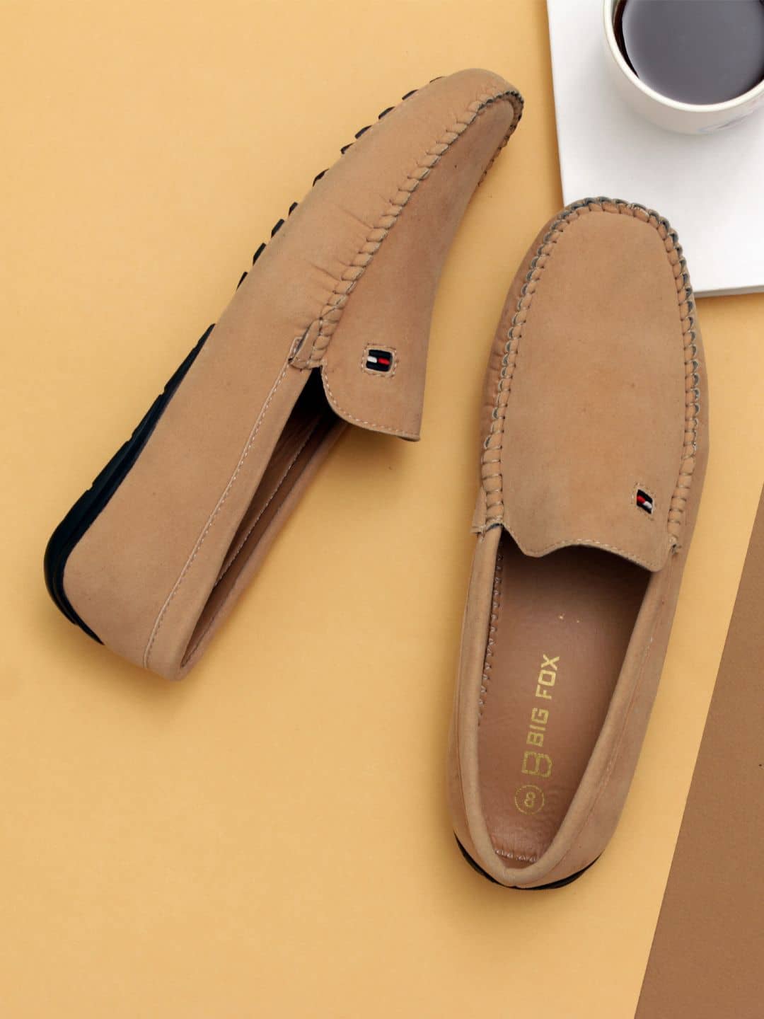 Big Fox - Beige Men's Slip on - Formal Shoes | Buy online on ZillyBuy