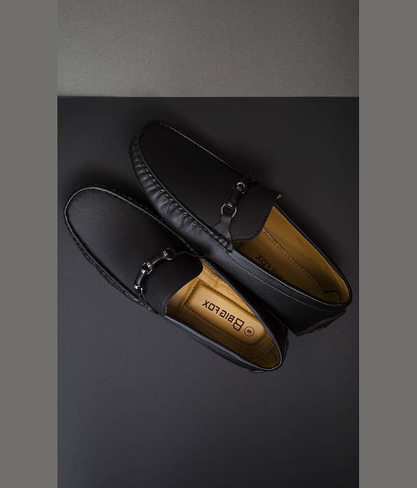 Big Fox Black Loafers - Formal Shoes | Buy online on ZillyBuy