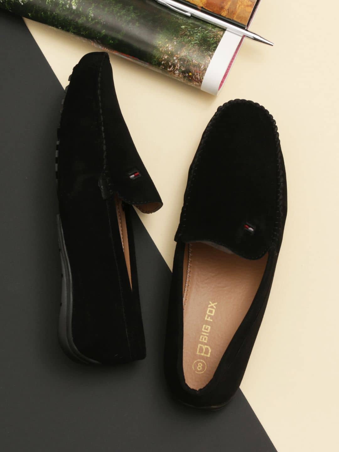 Big Fox - Black Men's Driving - Formal Shoes | Buy online on ZillyBuy