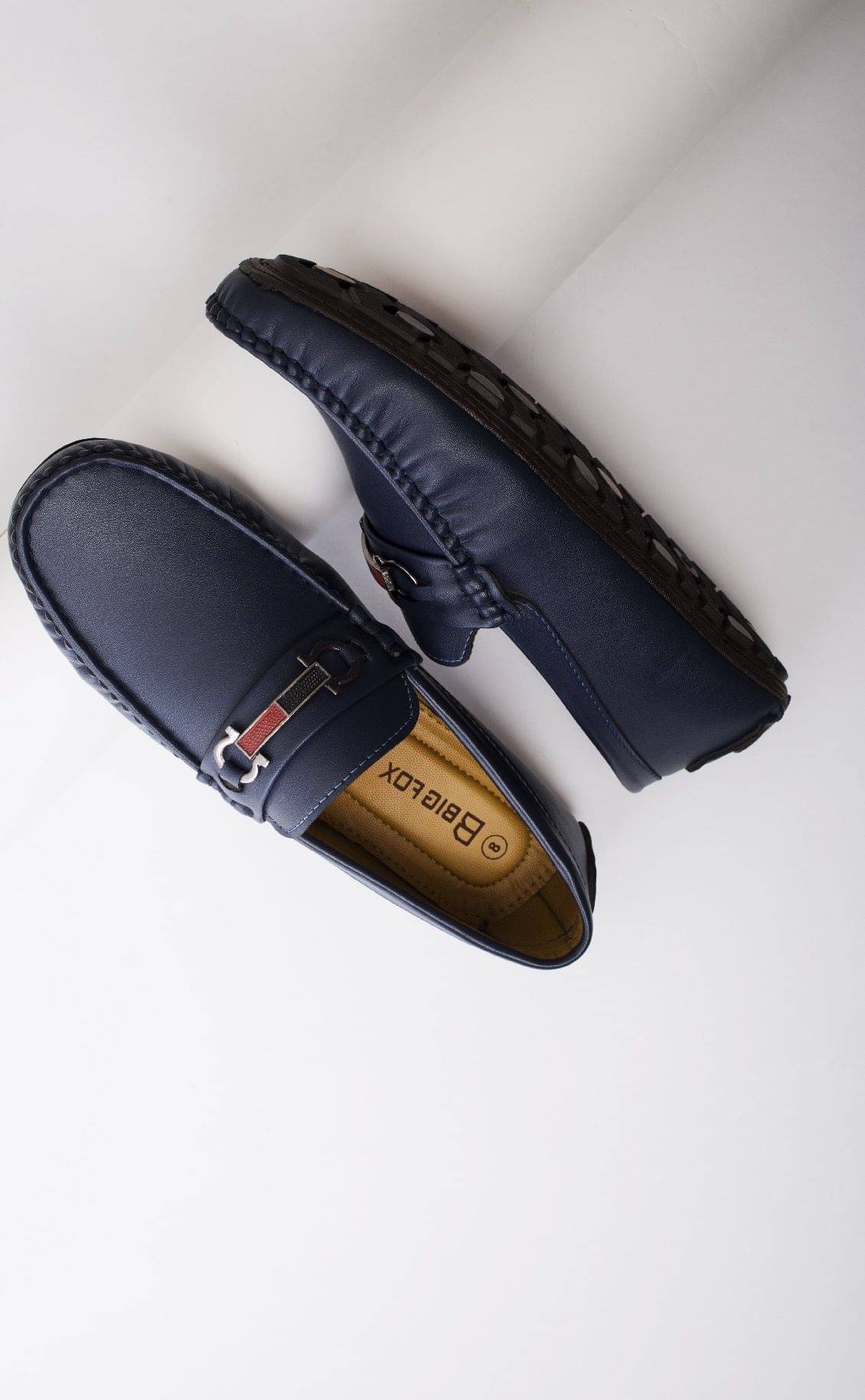     			Big Fox Blue Loafers