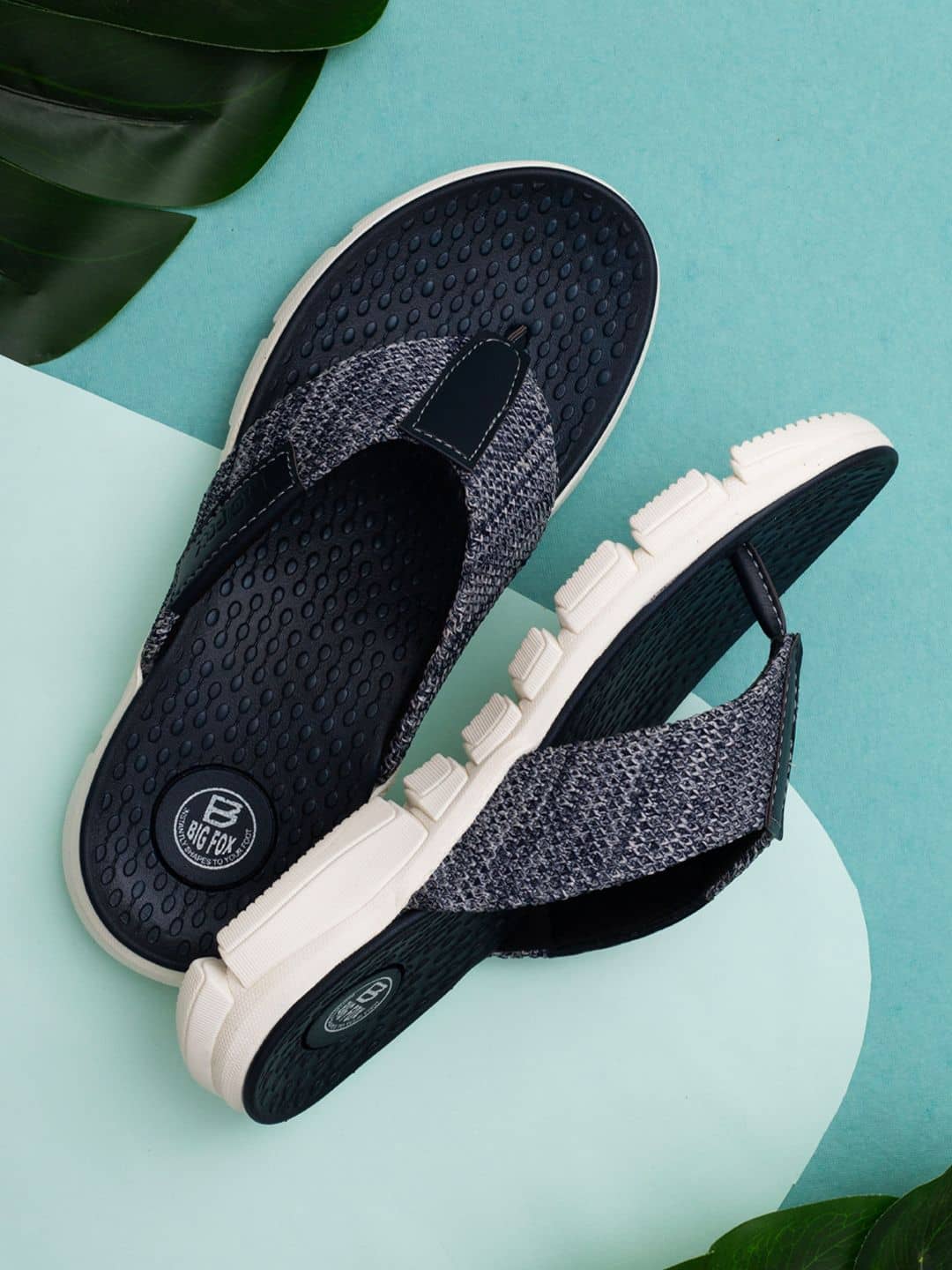 Big Fox - Gray Men's Thong Flip Flop