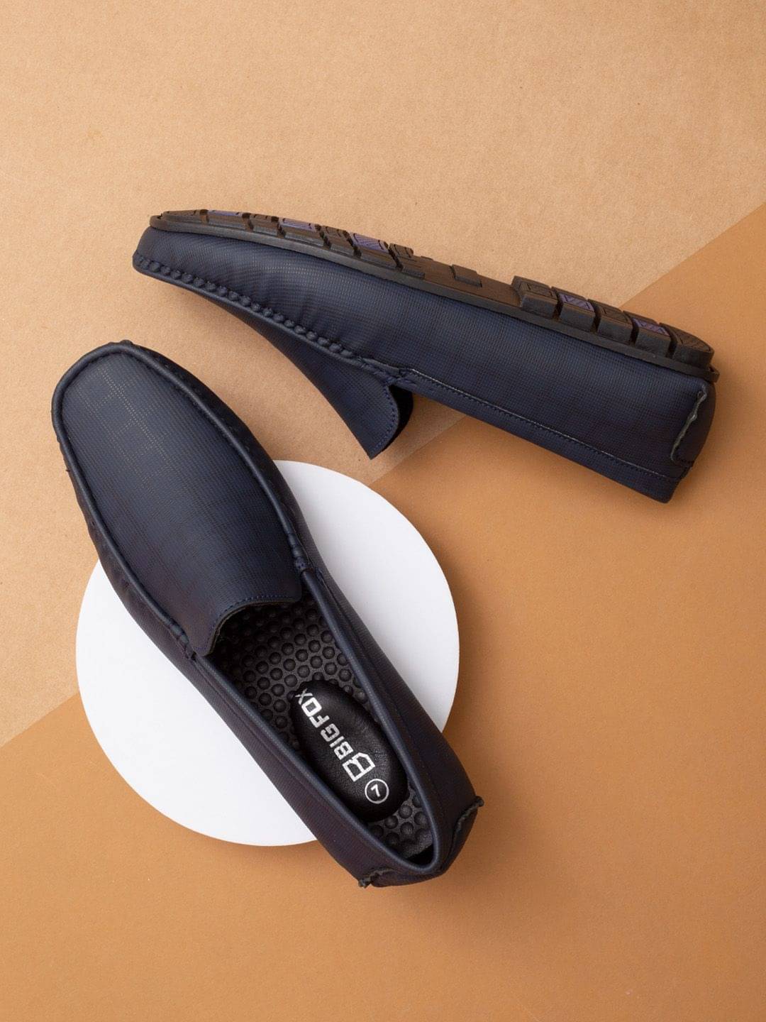     			Big Fox - Blue Men's Slip on