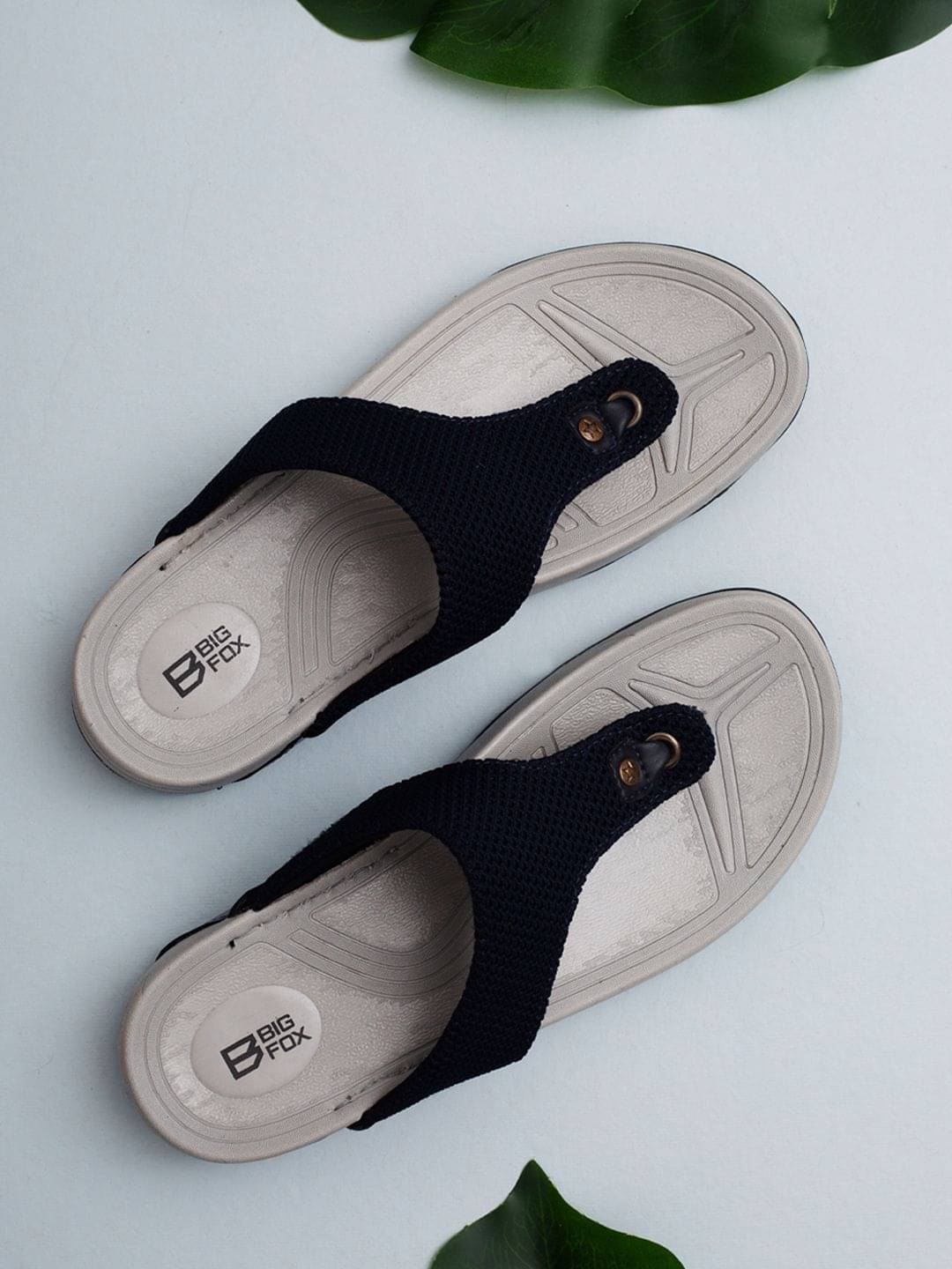     			Big Fox - Blue Men's Thong Flip Flop