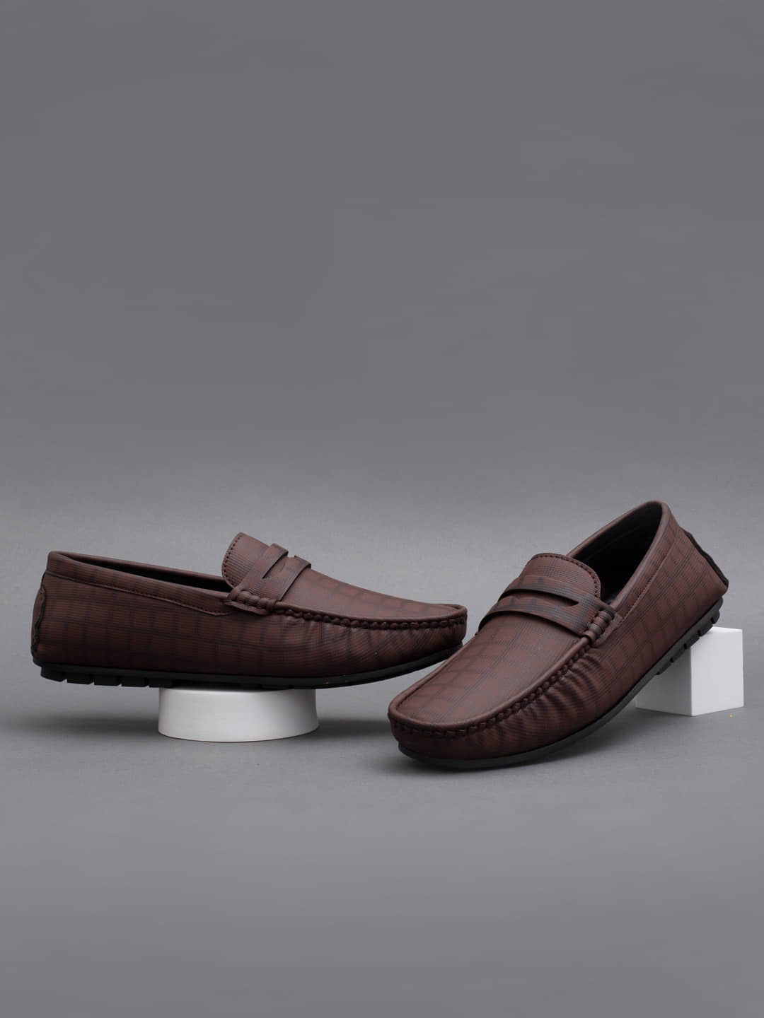 Big Fox - Brown Men's Penny - Formal Shoes | Buy online on ZillyBuy