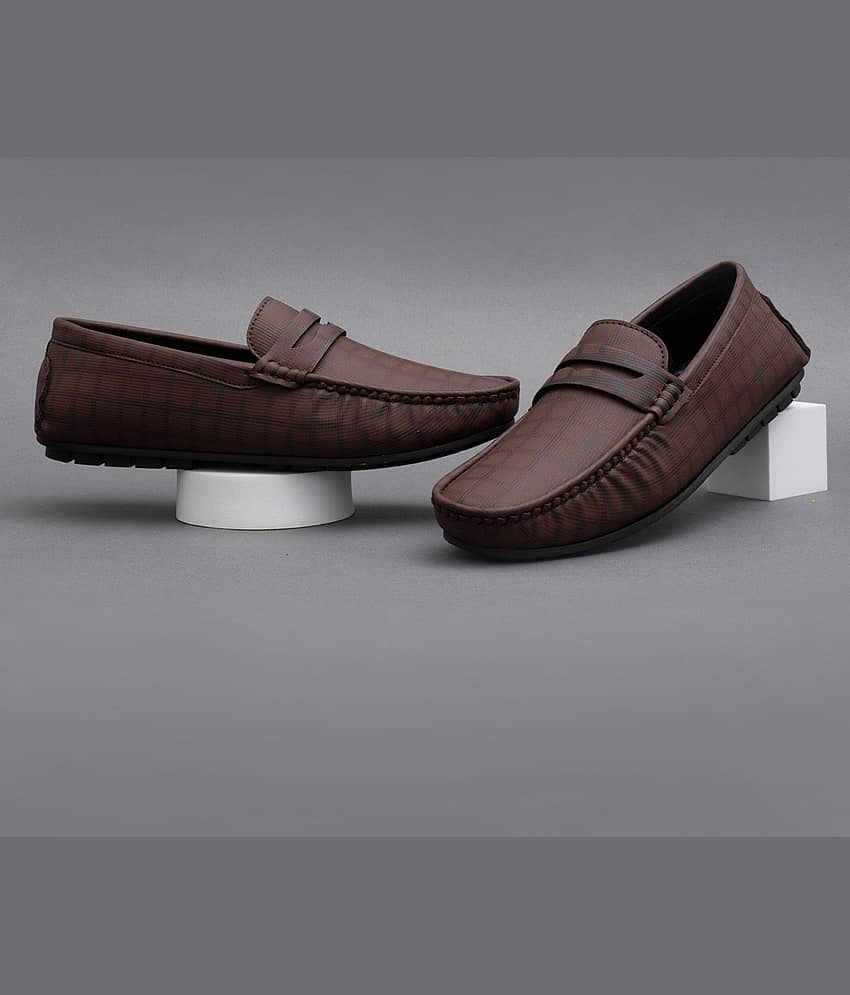 Big Fox - Brown Men's Penny - Formal Shoes | Buy online on ZillyBuy