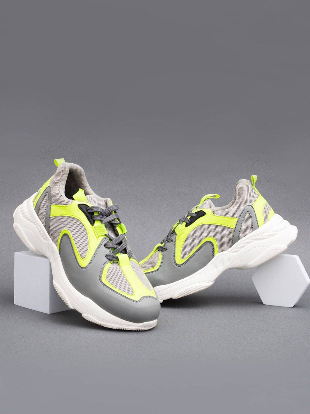 Big Fox - Grey Men's Sneakers     			Big Fox - Grey Men's Sneakers