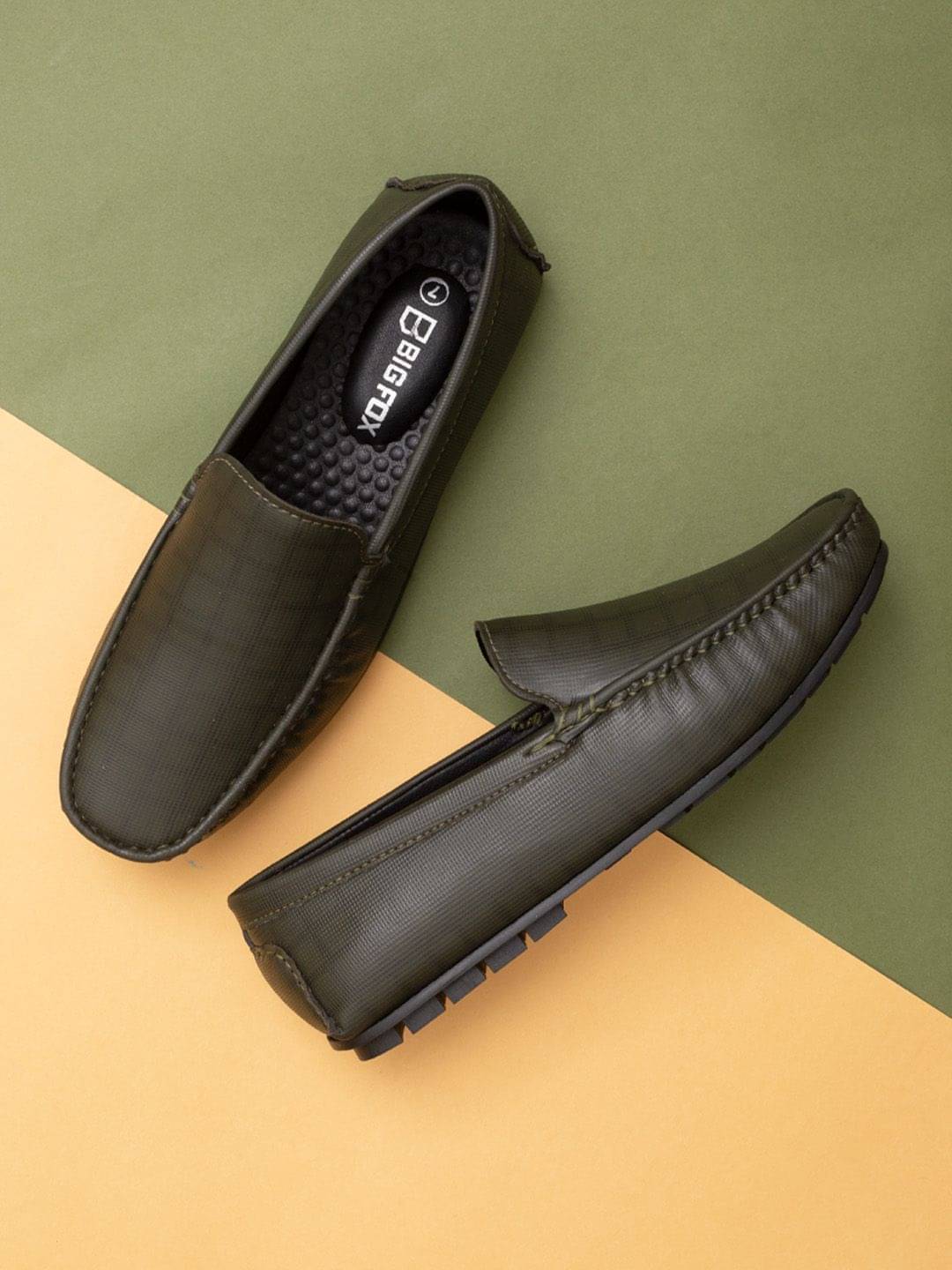     			Big Fox - Olive Men's Slip on