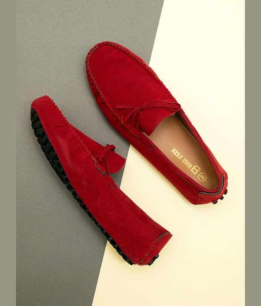 Big Fox - Red Men's Driving loafers - Formal Shoes | Buy online on ZillyBuy